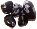 Large Tumble Stones Obsidian Snowflake for Collectors and Crafters