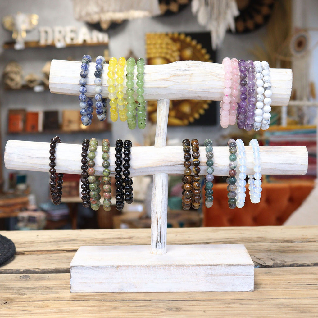 Power Bracelet Blood Garnet for Style and Positive Energy Boost
