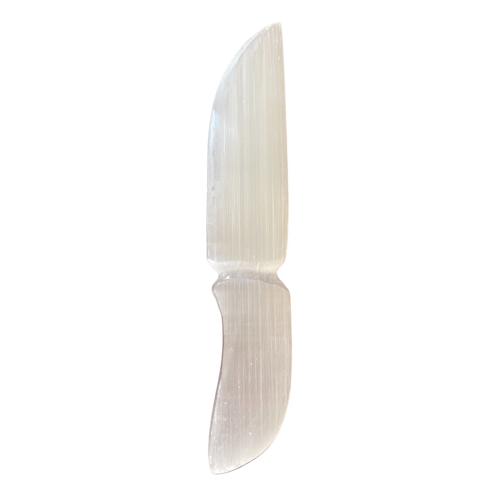 Selenite Ritual Knife Classic for Ceremonial Use and Display