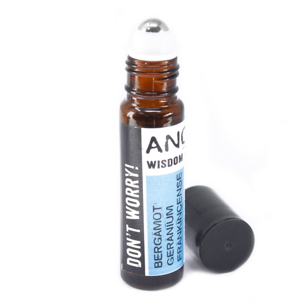 10ml Roll On Essential Oil Blend Don't Worry for Relaxation