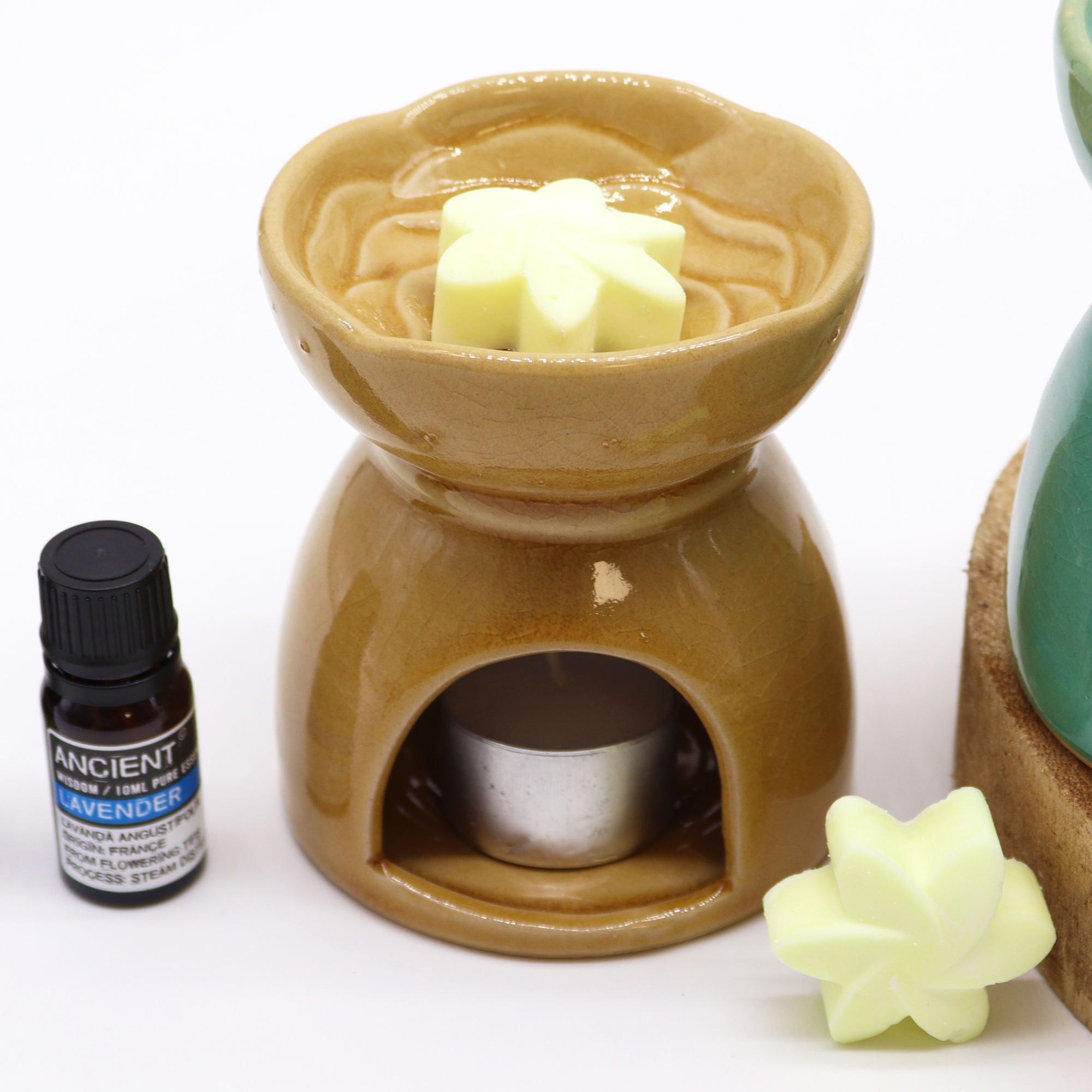 Tree of Life Honey Oil Burner for Fragrance and Home Decor
