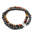 Magnetic Gemstone Bracelet Picasso Jasper for Versatile Style