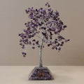Gemstone Tree with Orgonite Base Featuring 320 Amethyst Stones