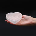 Selenite Heart Bowl 10cm for Stylish Home Decor and Gifting