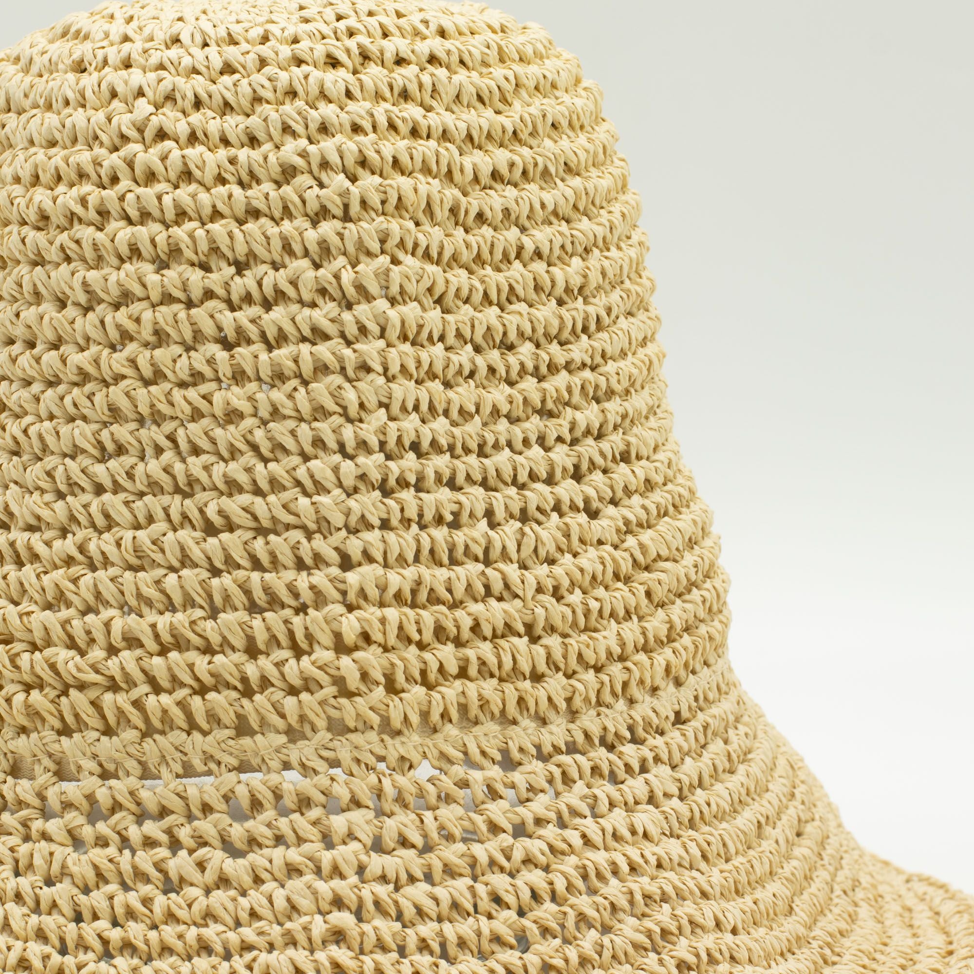 Nomad Sari Floppy Straw Sun Hat in Natural Beige for Summer Fun