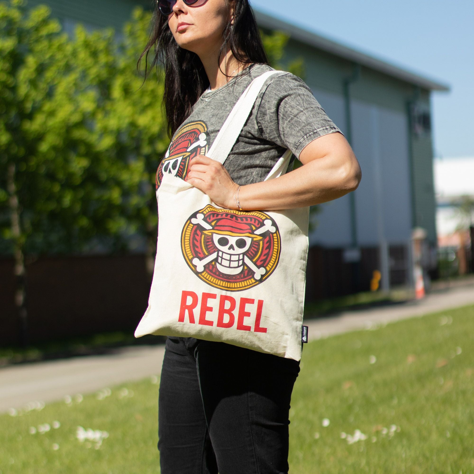 Nomad Sari Iconic Basic Tote Bag REBEL Natural for Daily Use