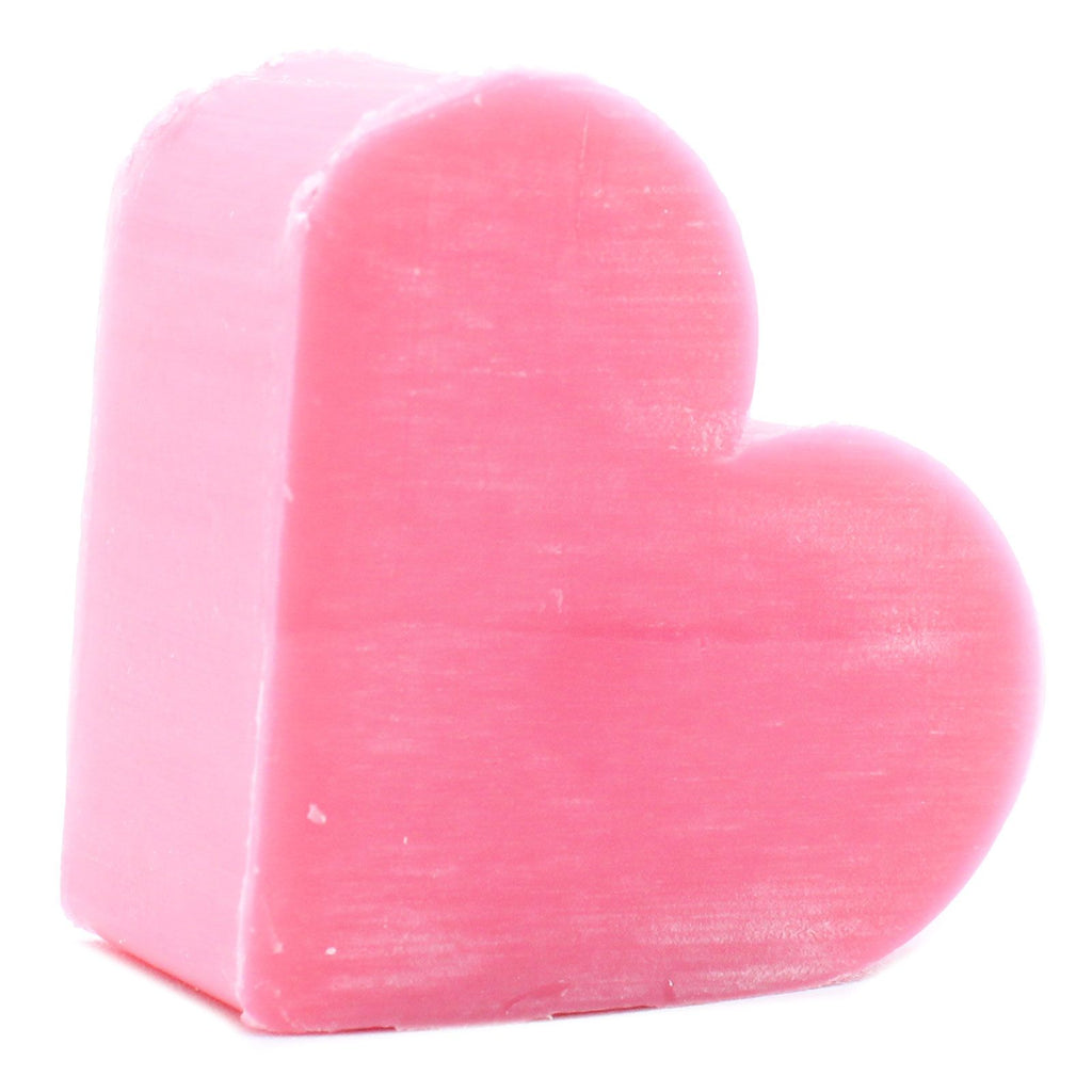 Heart Guest Soap Wild Rose Set of 10 Ideal for Your Bathroom Decor