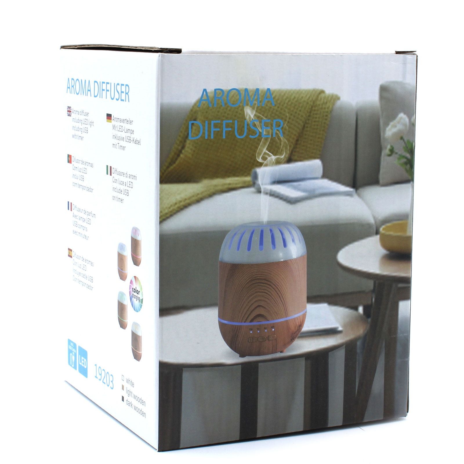 Copenhagen Atomiser USB Aroma Diffuser with Colour Change Timer
