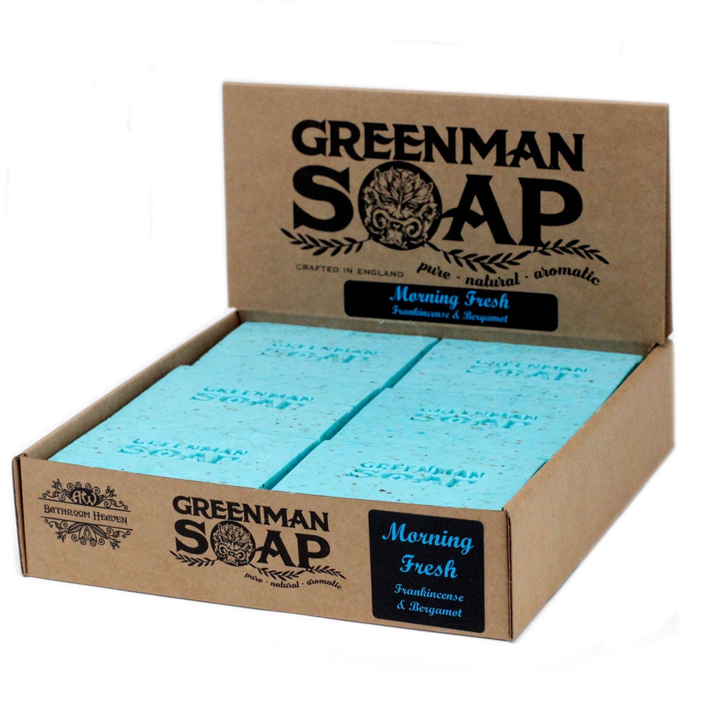 Greenman Soap Slice 100g with Frankincense and Bergamot Scent