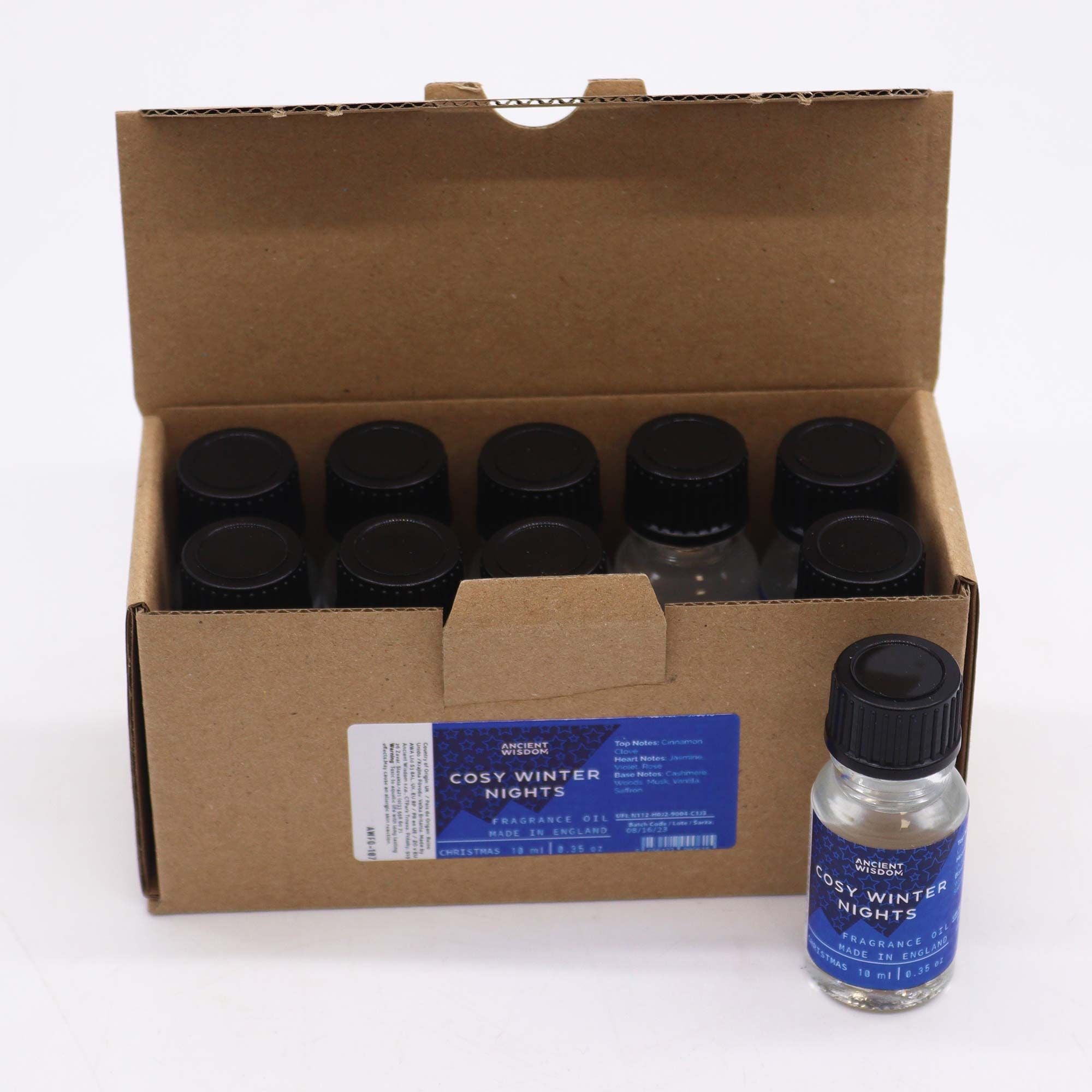Cosy Winter Nights Fragrance Oil 10ml for a Relaxing Ambience