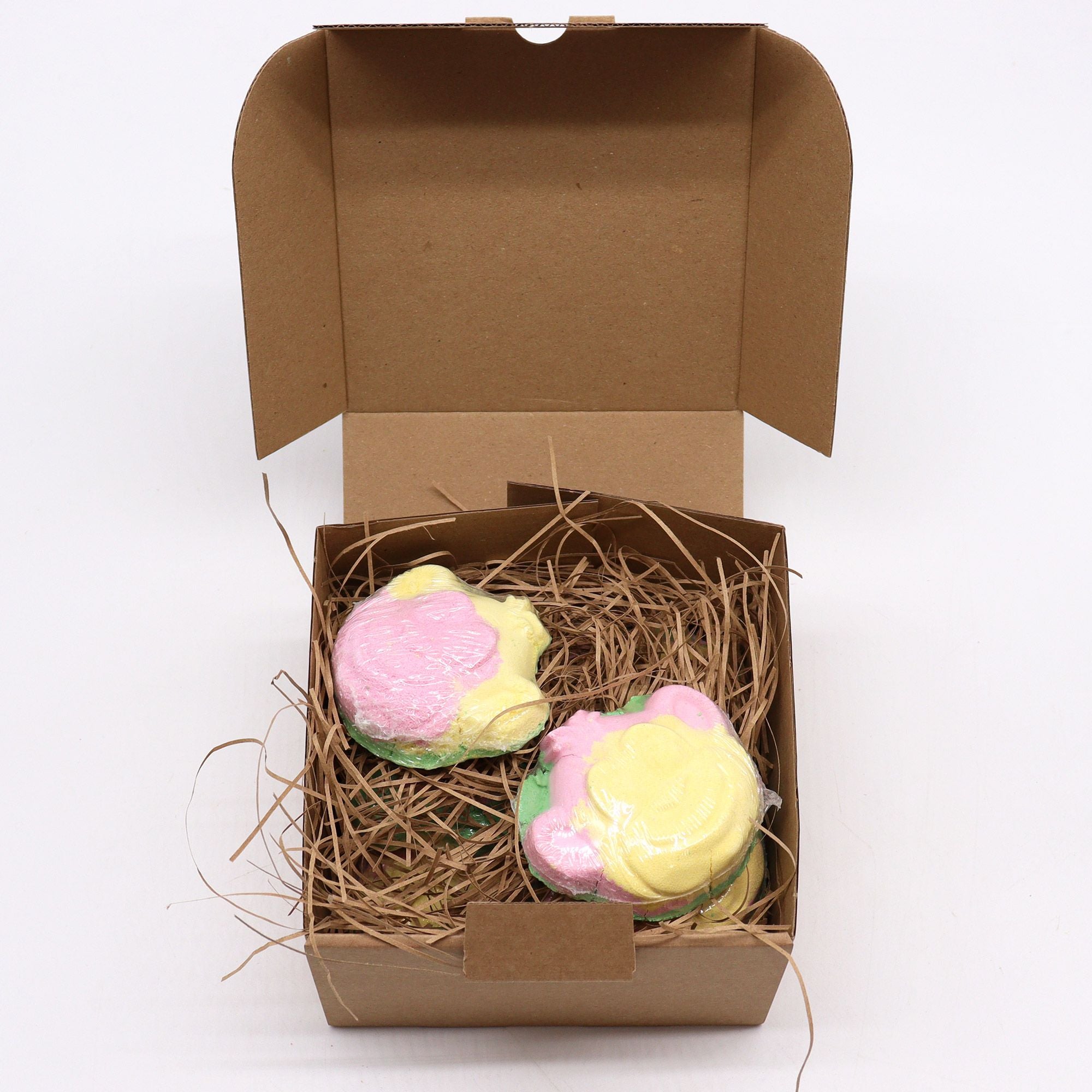 Monkey Bath Bomb 90g with Guava and Strawberry Scent for Kids