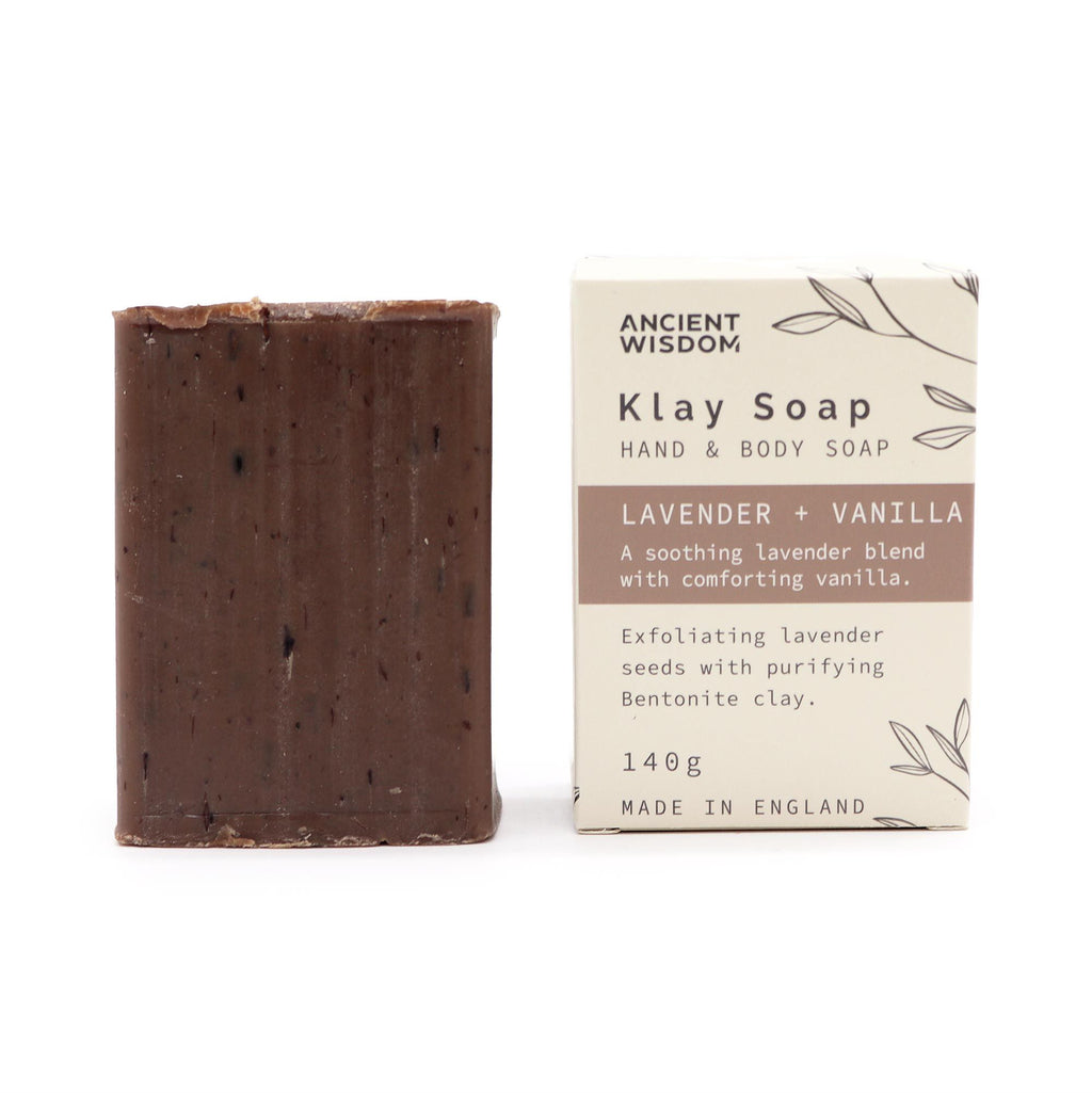 Klay Soap Lavender & Vanilla for Deep Cleansing and Purifying