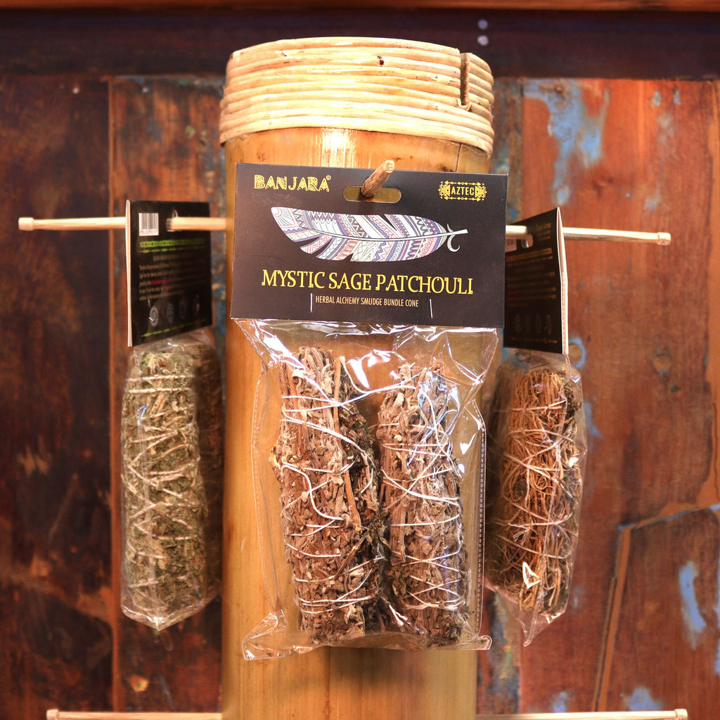 Banjara Smudge Sticks with Indian Sage and Patchouli Aroma Blend