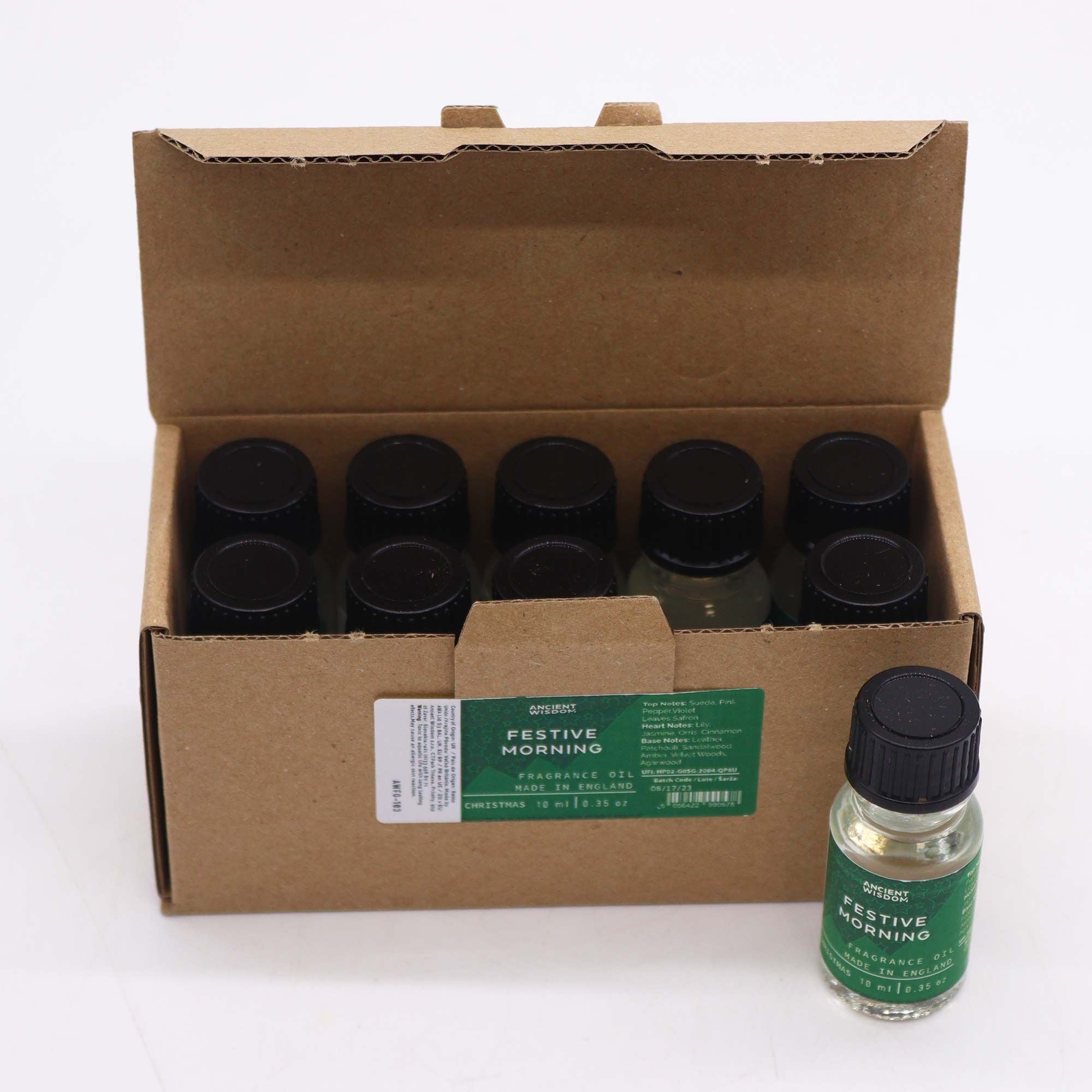 Festive Morning Fragrance Oil 10ml for Enchanting Holiday Scents