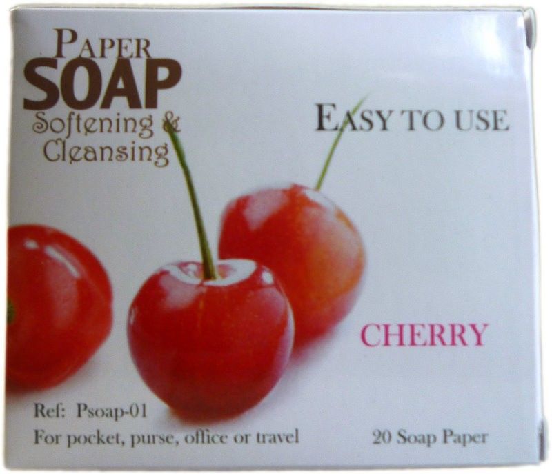 Cherry Paper Soaps for a Refreshing Clean Experience at Home