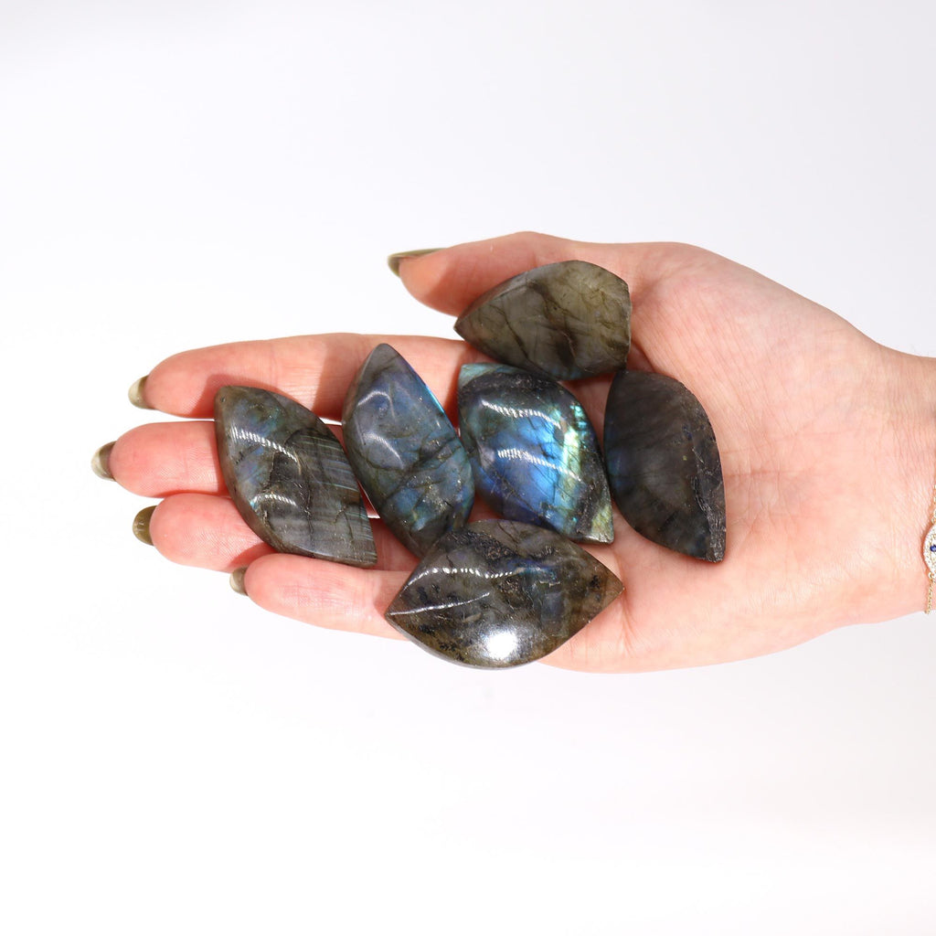 Madagascar Labradorite Leaf Stone for Unique Home Decor Gifts