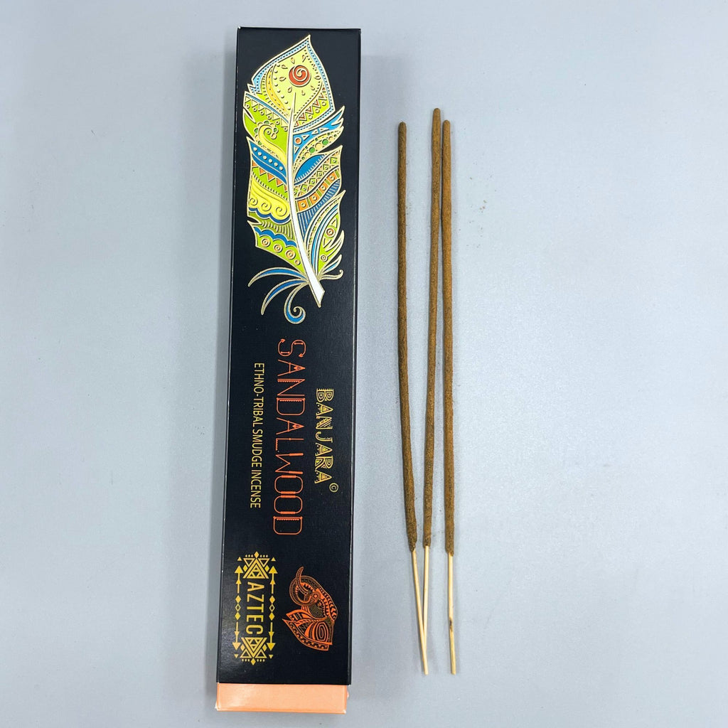 Banjara Tribal Smudge Incense Sticks with Sandalwood Aroma for Calm