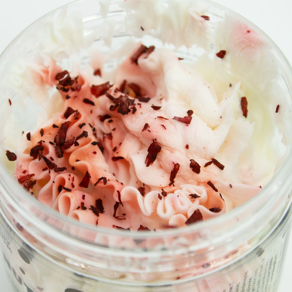 Coconut Whipped Soap 120g with Sweet Coconut Scent and Swirl Design