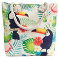 Tropical Toucan Rope Handle Bag for Stylish Summer Adventures