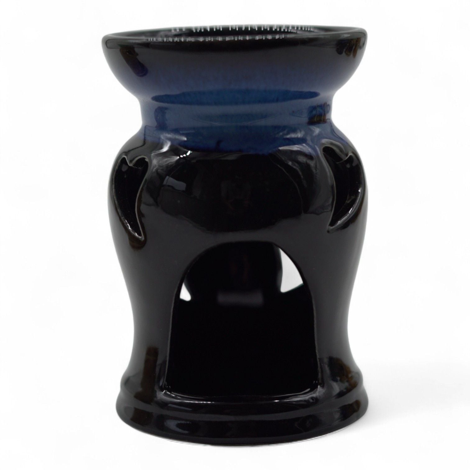 Classic Rustic Oil Burner with Heart Cut Out for Home Fragrance
