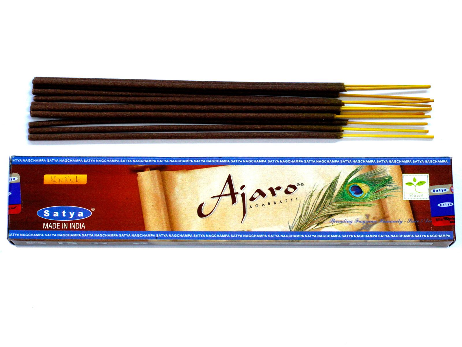 Satya Incense 15gm Ajaro Scented Sticks for Home Fragrance