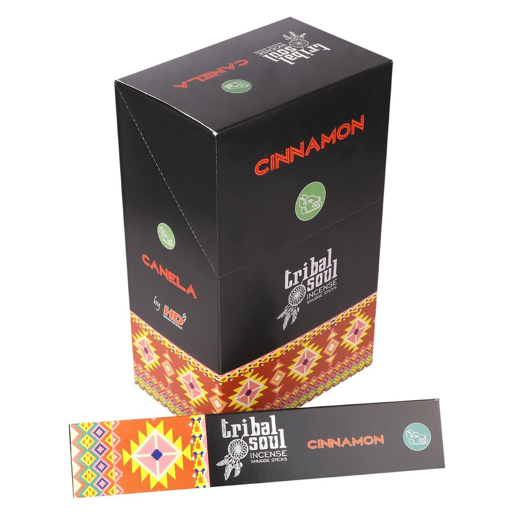 Tribal Soul Cinnamon Incense Sticks for Warmth and Relaxation