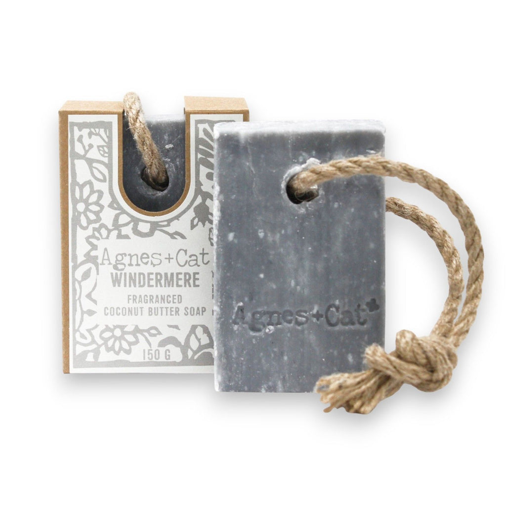 Agnes + Cat Soap On A Rope Windermere Scented Soap Experience