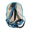 Medium Kathmandu Backpack with Dhaka Design in Blue Pattern