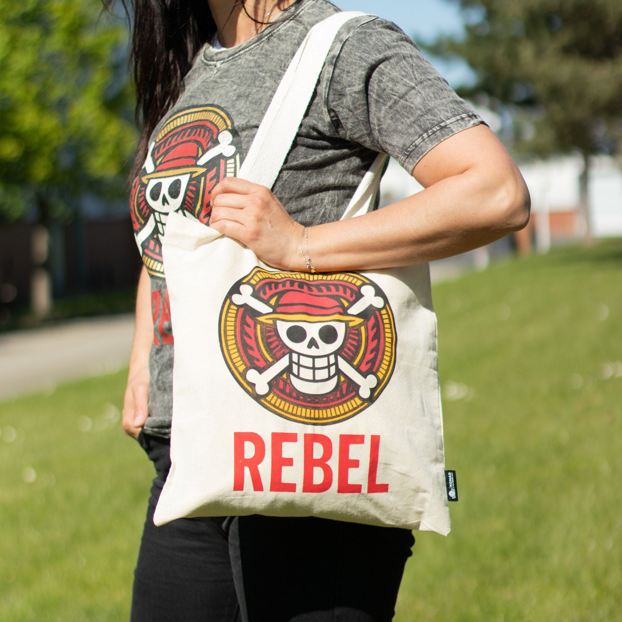 Nomad Sari Iconic Basic Tote Bag REBEL Natural for Daily Use