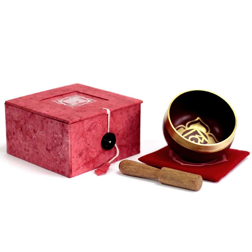 Chakra Singing Bowl Root for Grounding and Inner Calm Experience