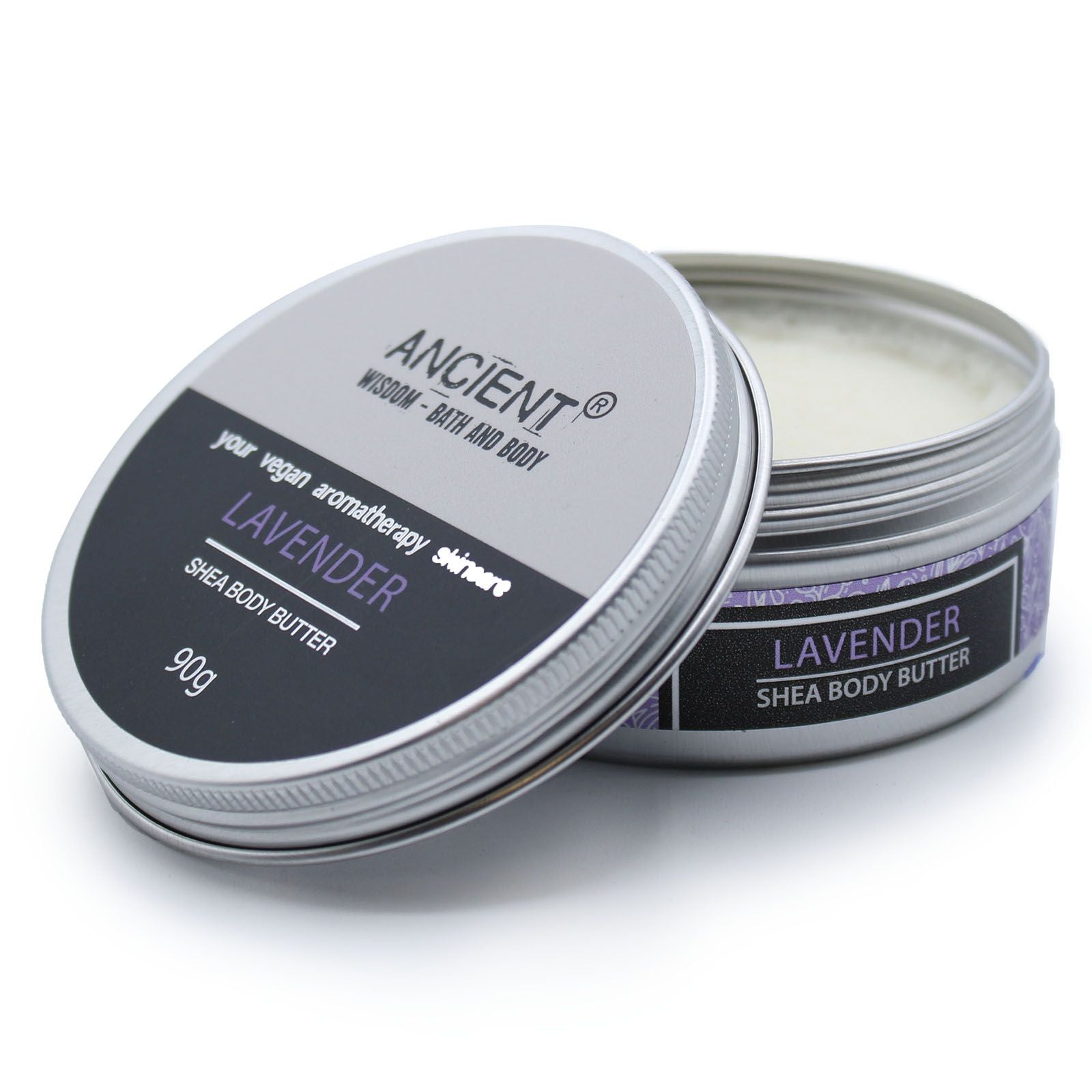 Aromatherapy Shea Body Butter 90g with Lavender Scented Bliss