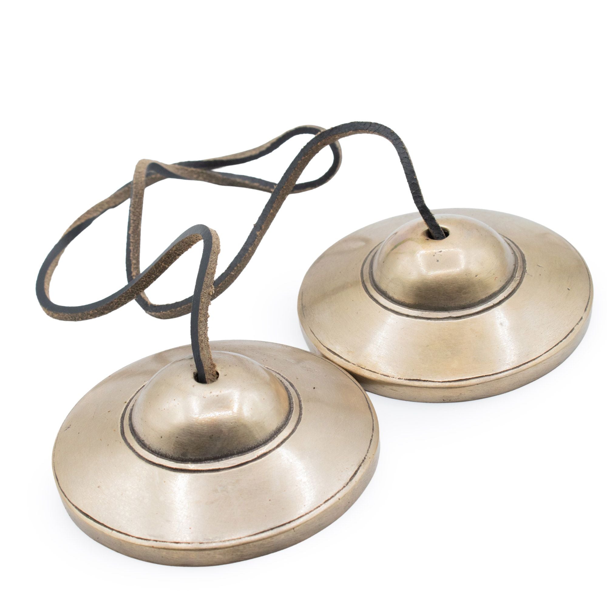 Premium Brass Tibetan Tingsha Bell with Traditional Design 7.5cm