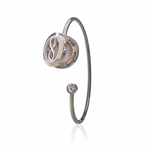 Aromatherapy Jewellery Crystal Bracelet Infinite Love Design