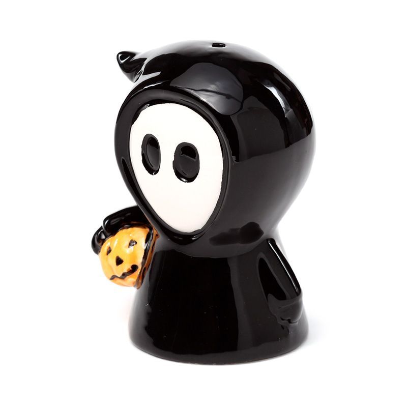 Skull Boy & Ghost Boy Ceramic Salt & Pepper Set for Dining Use