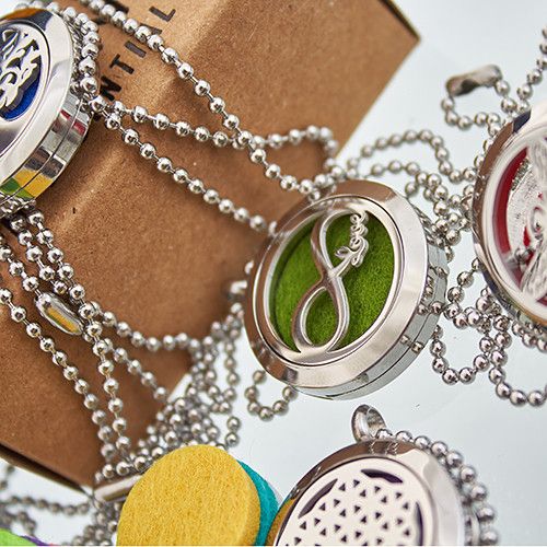 Aromatherapy Necklace Reusable Refill Pad 20mm for Diffusers