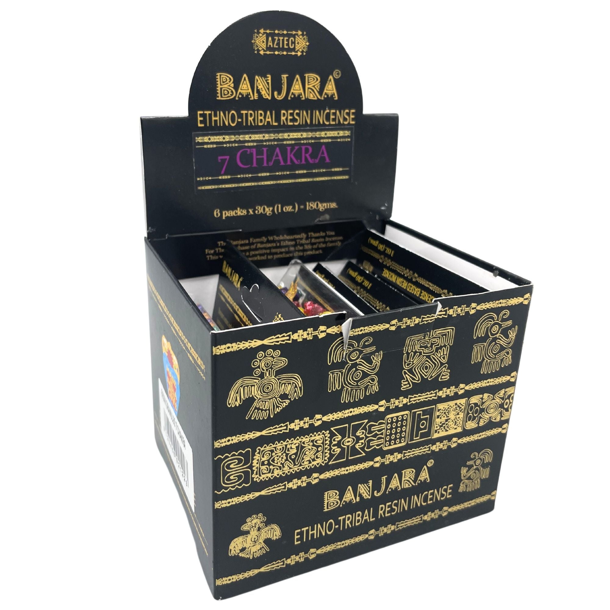 Banjara Tree Resin 7 Chakra Incense for Aromatic Blissful Moments