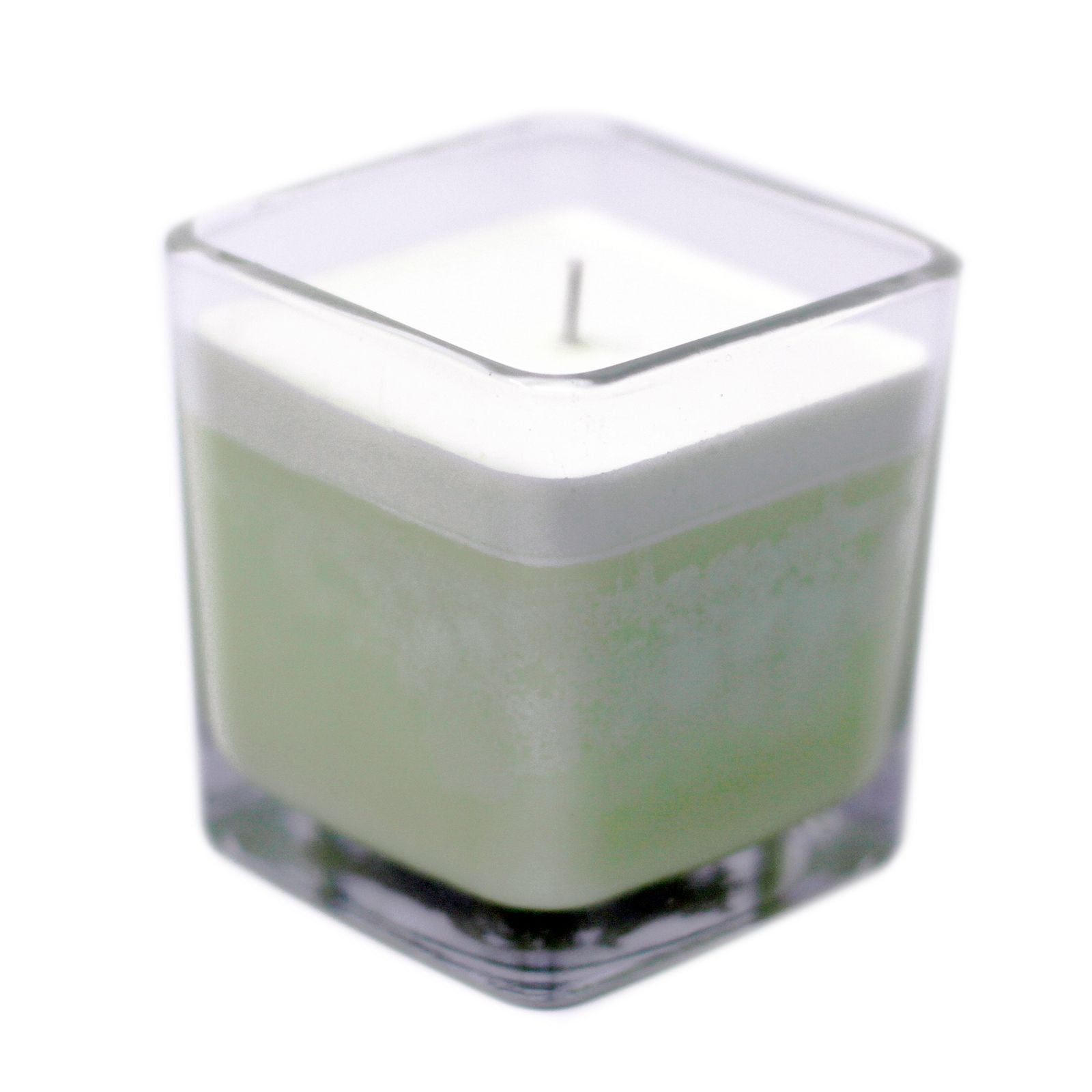 White Label Soy Wax Jar Candle with Cucumber and Mint Aroma