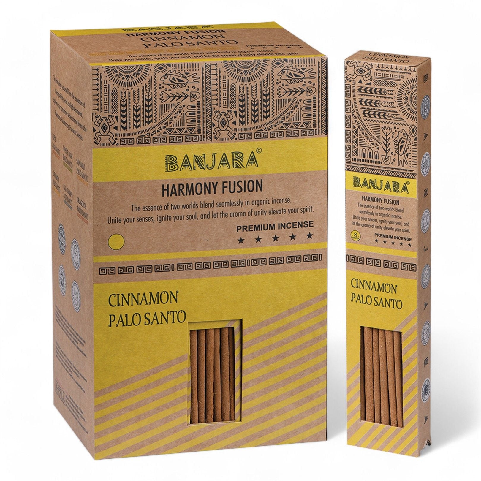 Banjara Palo Santo Smudge Sticks with a Rich Warm Cinnamon Aroma