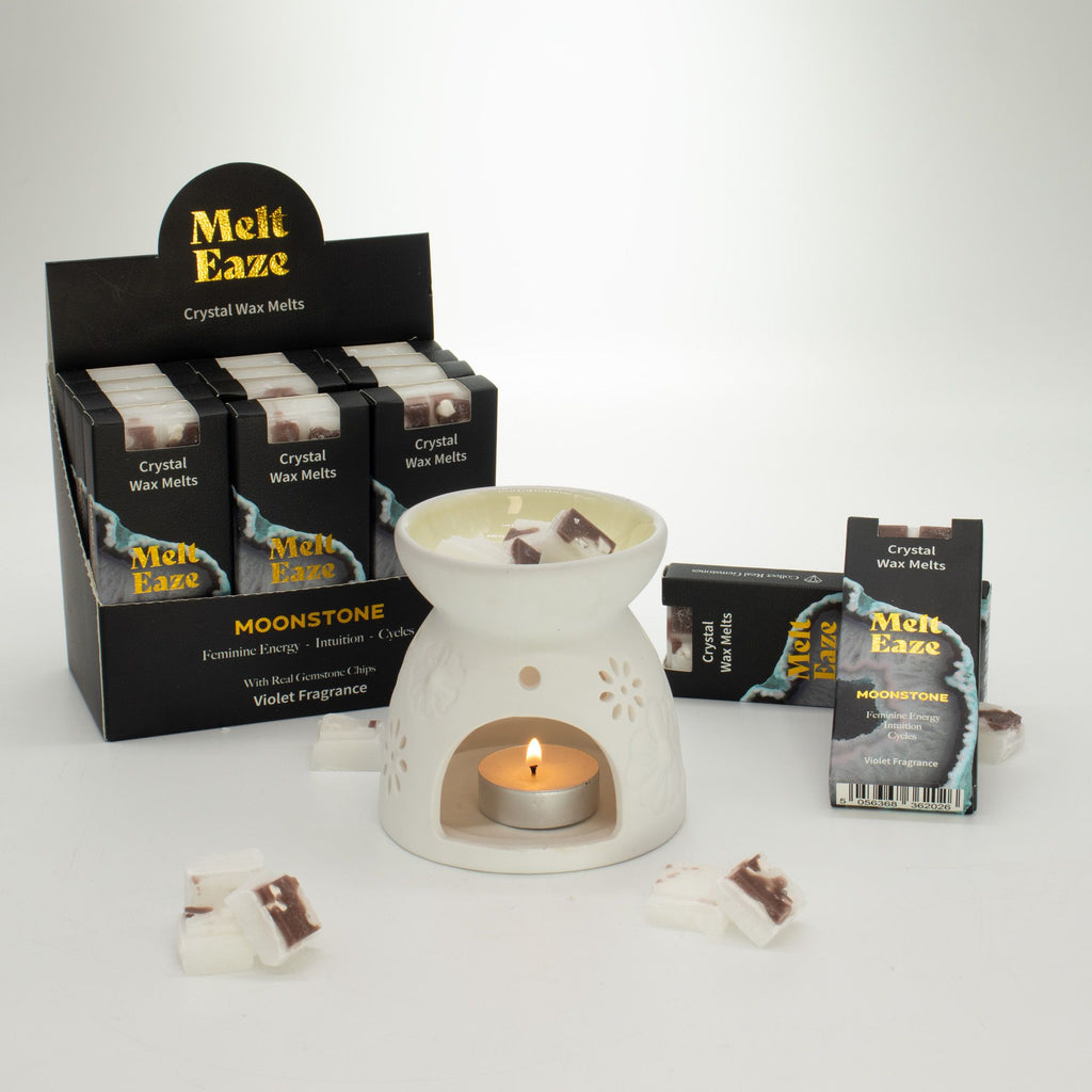 MeltEaze Wax Melts 50g Moonstone Glow with Violet Fragrance