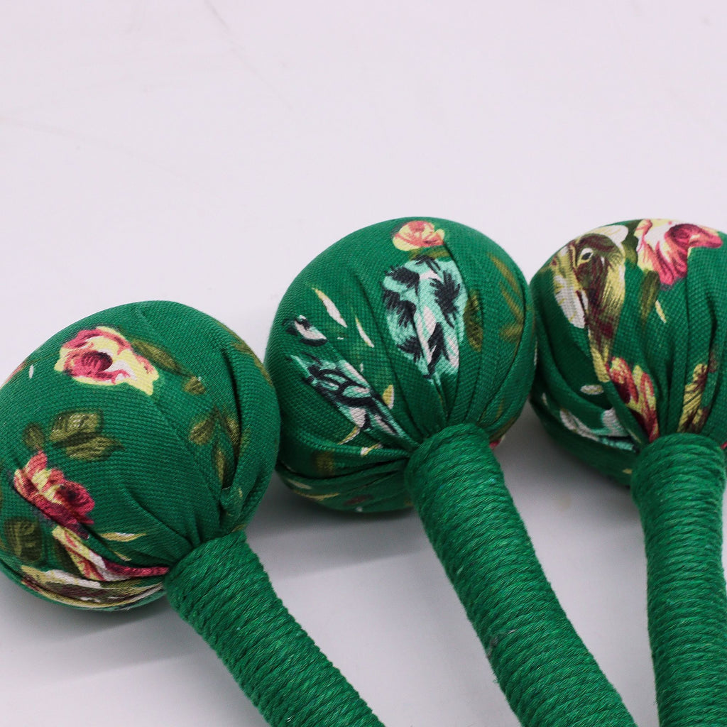 Green Wormwood Massage Hammer for Relaxation and Comfort Therapy