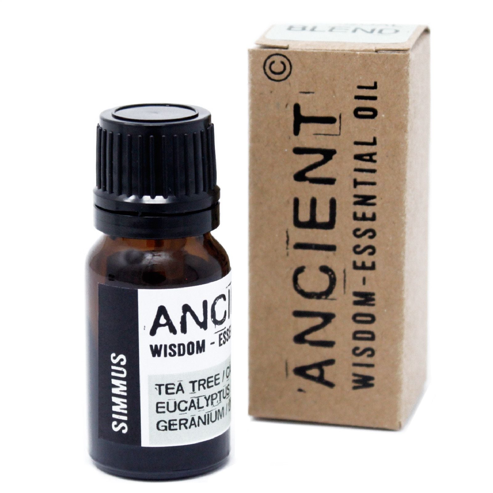 Simmus Essential Oil Blend Boxed 10ml for Relaxation and Immunity