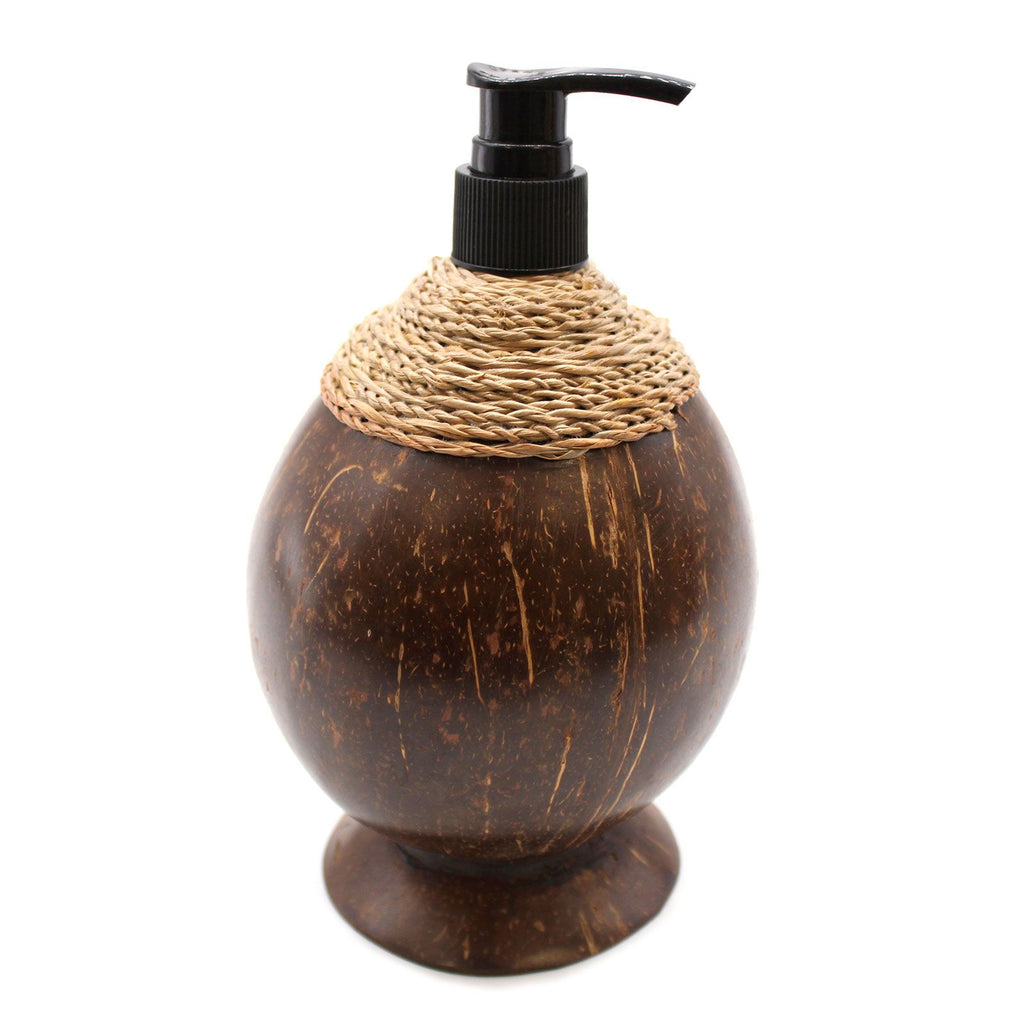 Natural Coconut Soap Dispenser 150ml for Stylish Home Decor