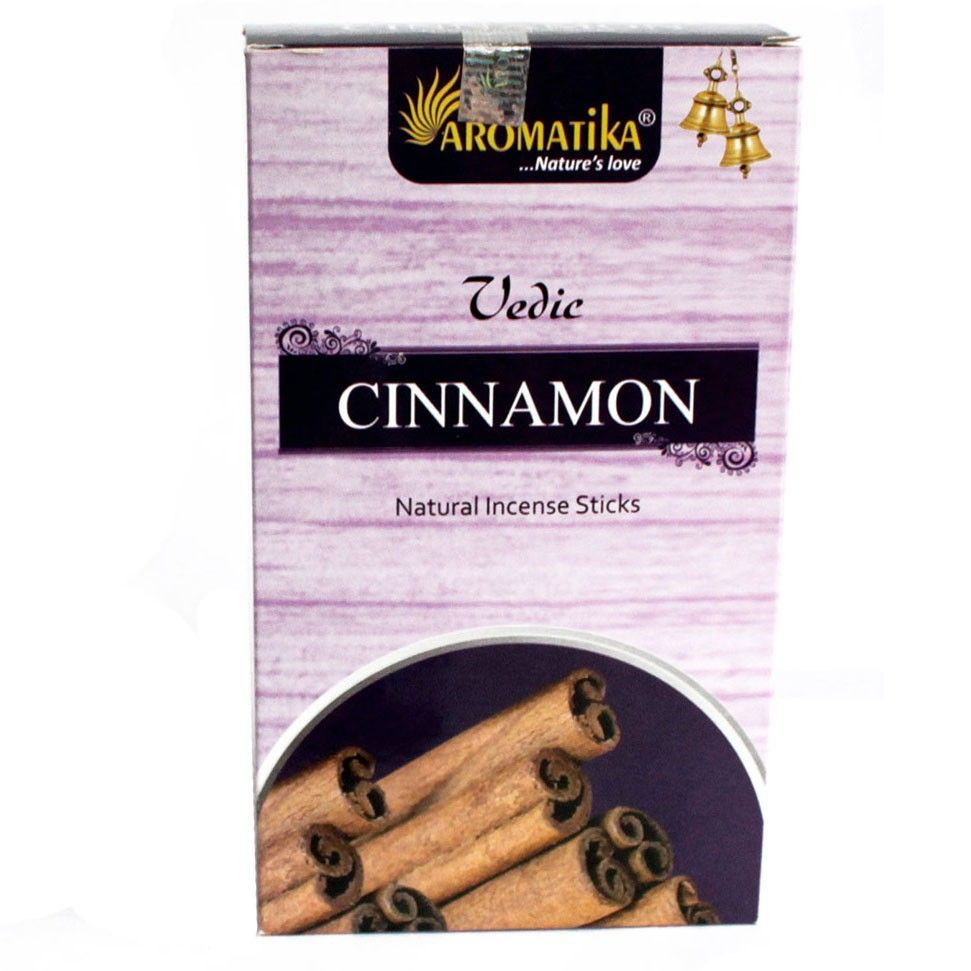 Vedic Incense Sticks Cinnamon for Home Fragrance and Relaxation