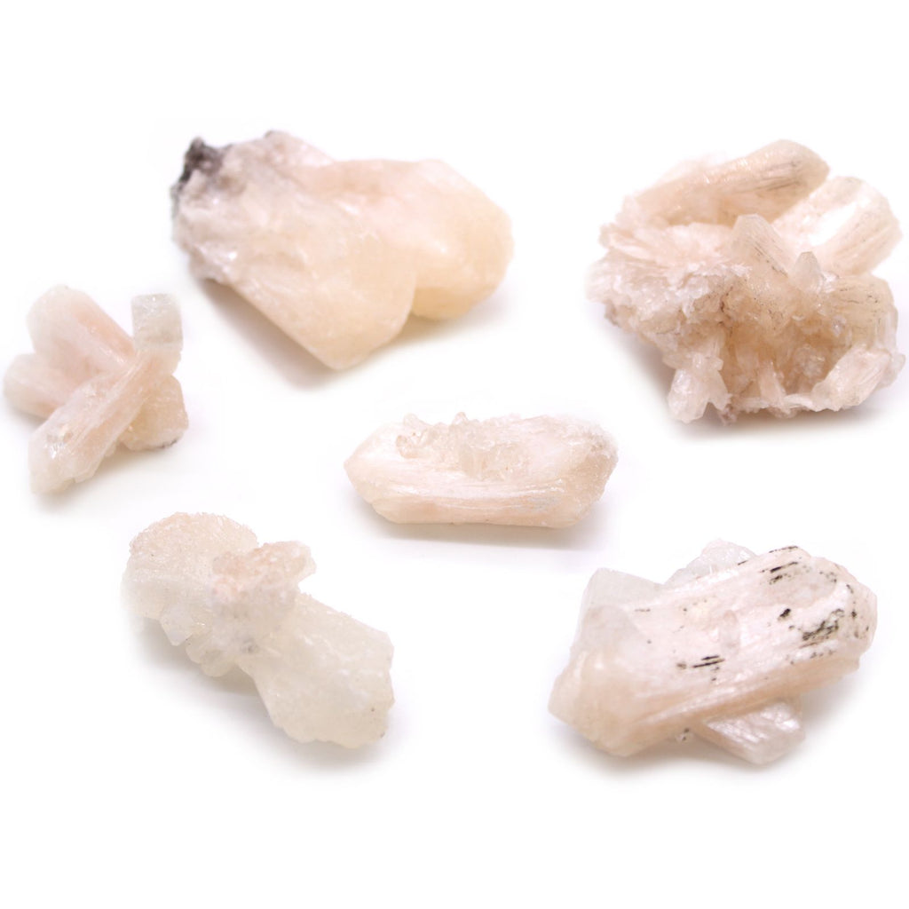 Stilbite Combination with Appophyllite Natural Mineral Specimen