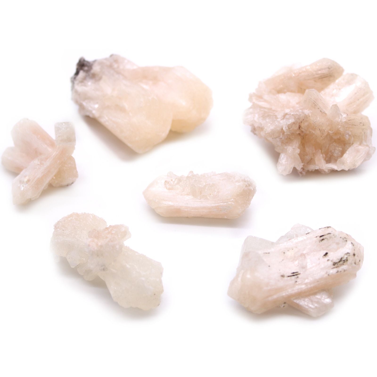 Stilbite Combination with Appophyllite Natural Mineral Specimen