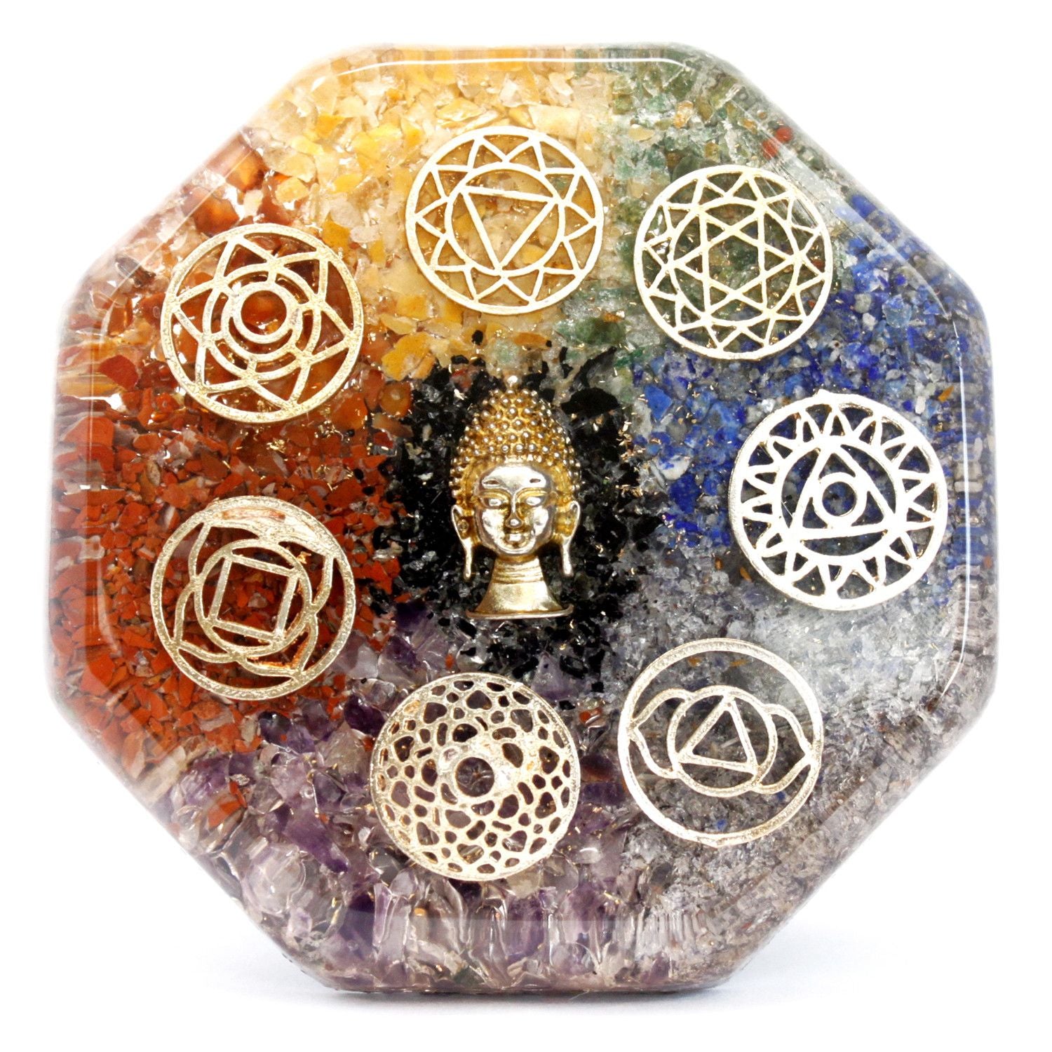 Orgonite Desk Power Packs - Buddha Chakra - Large