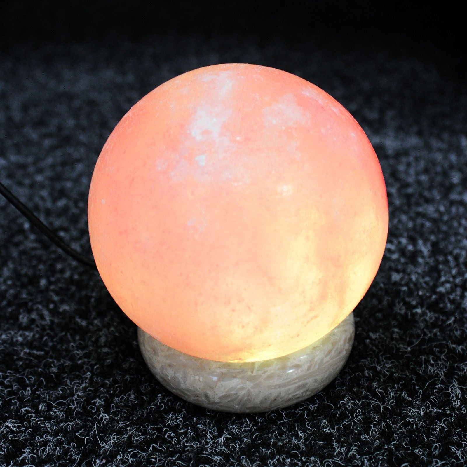 Quality USB Ball Salt Lamp with Unique Himalayan Crystal Design