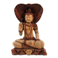 Shiva with Cobra Hand Carved Buddha Statue 50cm Unique Design