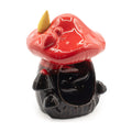 Large Red Mushroom Backflow Incense Burner for Enchanting Spaces