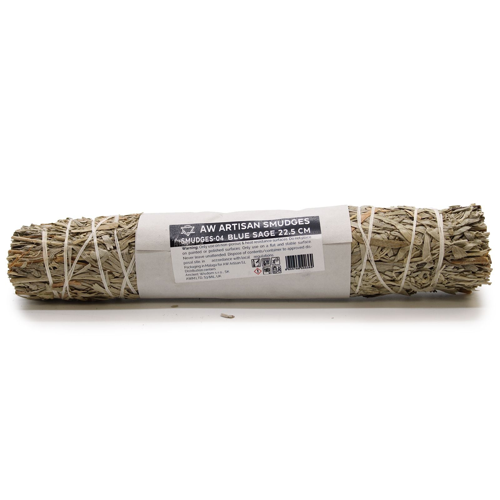 Blue Sage Smudge Stick 22.5 cm for Cleansing and Purifying Spaces